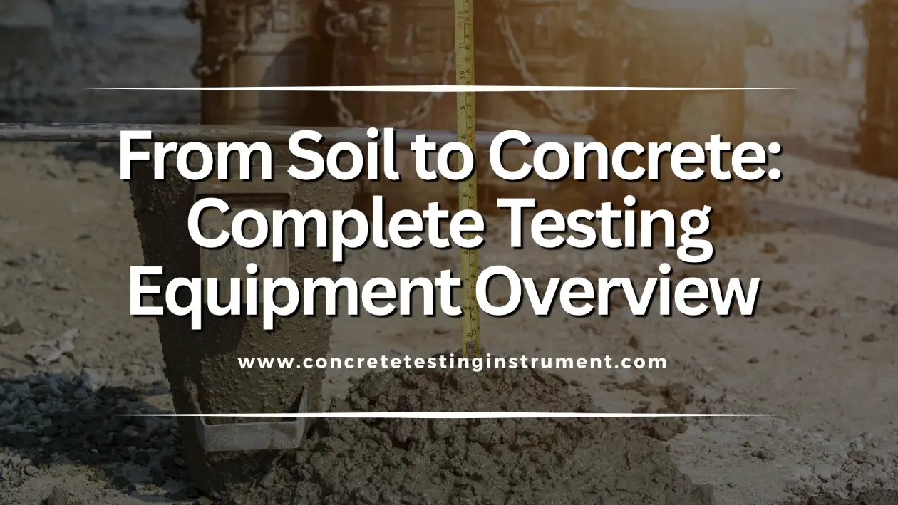 Concrete Testing Equipment Manufacturer