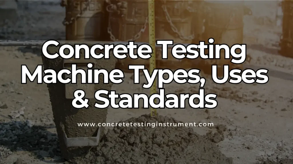 Concrete Testing Instrument Manufacturer