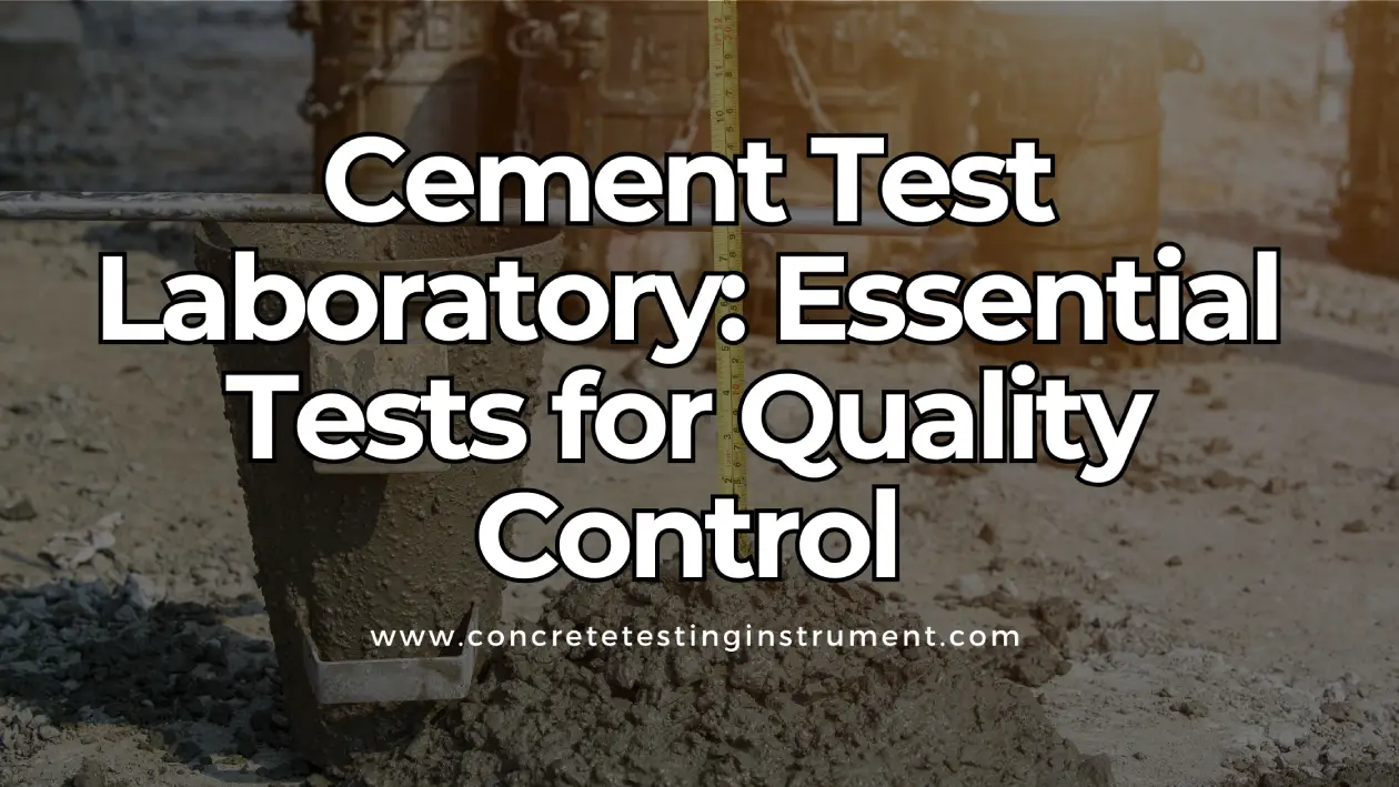Concrete Testing Equipment Manufacturer