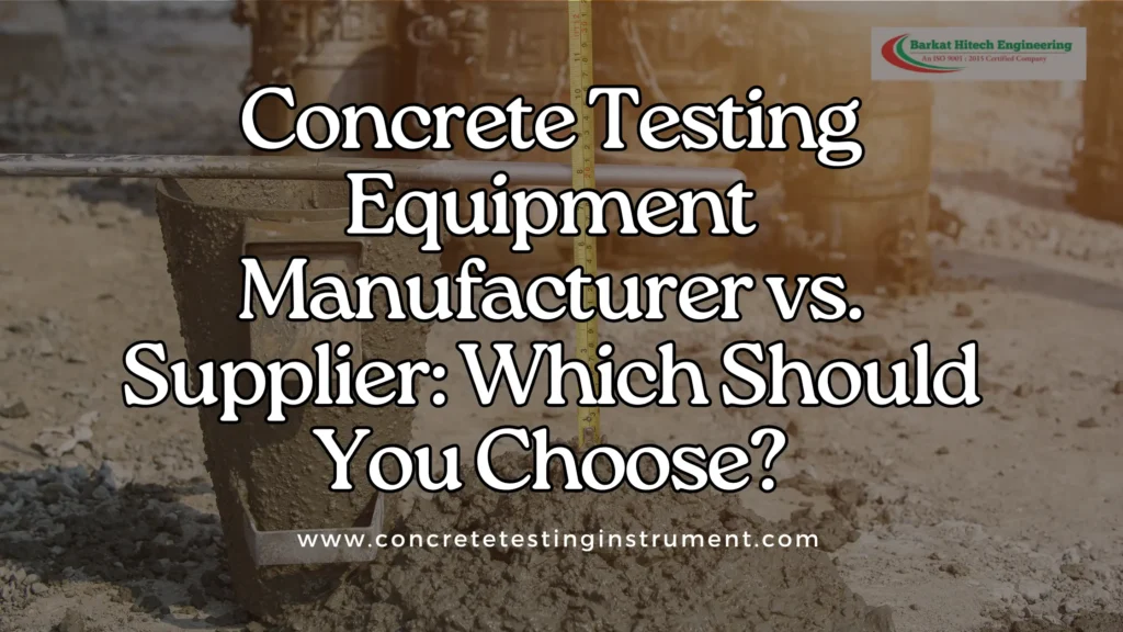 Concrete Testing Equipment